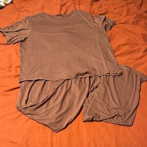 Nuuds pajama Brown Loungewear Set